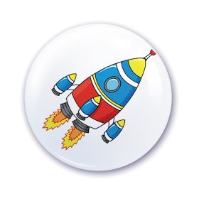 Nápis do škôlky na skrinku so vzorom Rocket