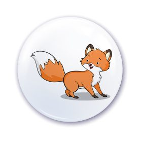 Nápis do škôlky na skrinku so vzorom Fox