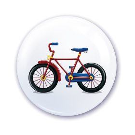 Nápis do škôlky na skrinku s cyklistickým vzorom