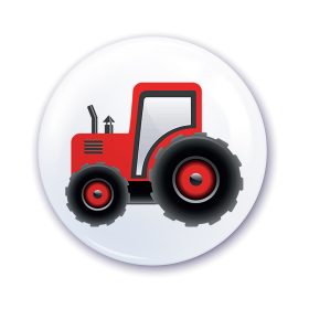 Nápis do škôlky na skrinku so vzorom traktora