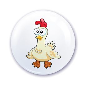 Nápis do škôlky na skriňu so vzorom Sliepka