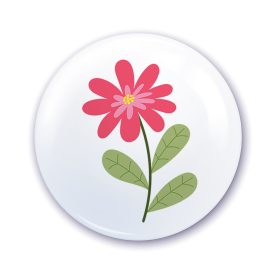 Nápis do škôlky na skrinku s kvetinovým vzorom