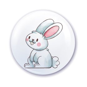 Nápis do škôlky na skrinku so vzorom zajačika