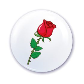 Nápis do škôlky na skrinku so vzorom ruže