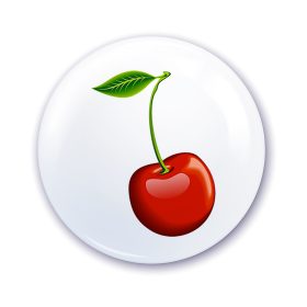 Nápis do škôlky na skrinku s čerešňovým vzorom