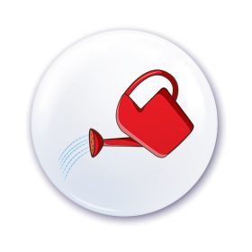 Nápis do škôlky na skrinku so vzorom kanvice