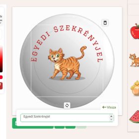 Egyedileg tervezhető SZEKRÉNYJEL