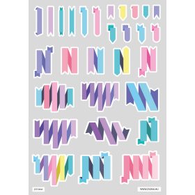 Öntapadós tervezhető matrica csomag V4