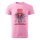 Póló Nővér vagyok neked mi a szupererőd  mintával - Rózsaszín XXL méretben
