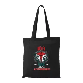   Nővér vagyok neked mi a szupererőd - Bevásárló táska fekete