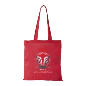   Nővér vagyok neked mi a szupererőd - Bevásárló táska piros