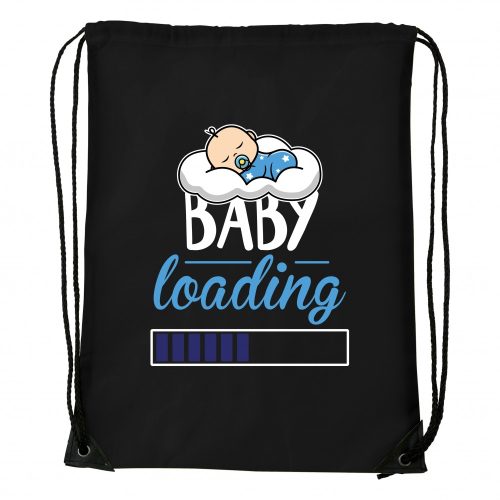 Baby loading fiú - Sport táska fekete