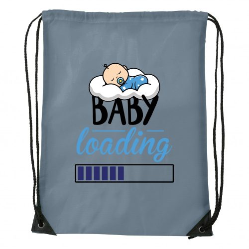 Baby loading fiú - Sport táska szürke
