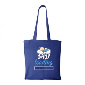 Baby loading fiú - Bevásárló táska kék