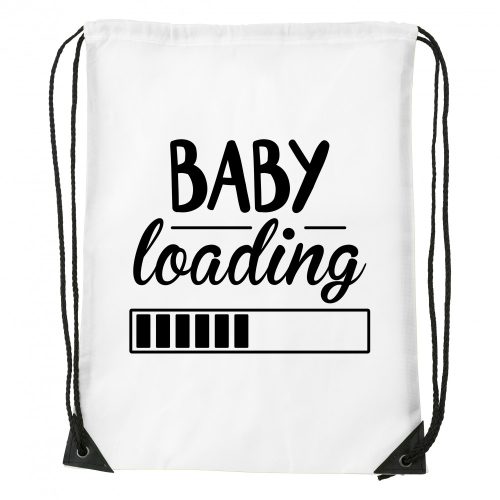 Baby loading - Sport táska fehér