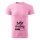 Póló Baby loading  mintával - Rózsaszín XXL méretben