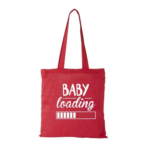 Baby loading - Bevásárló táska piros