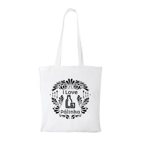 I love pálinka - Bevásárló táska fehér