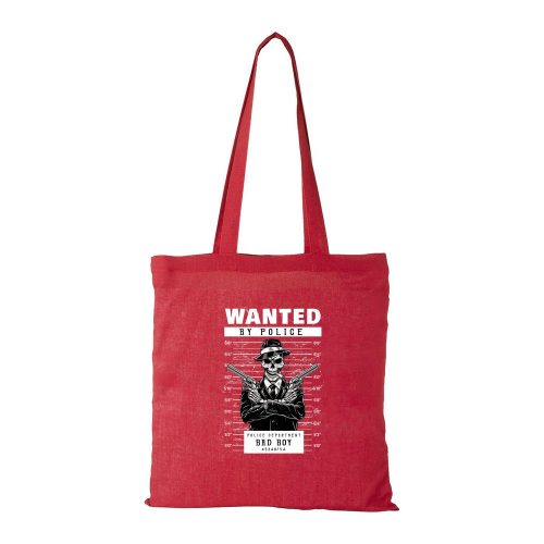 Wanted - Bevásárló táska piros