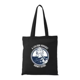   A legjobb horgász bármit kifog - Bevásárló táska fekete