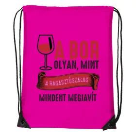 A bor olyan mint a ragasztószalag - Sport táska magenta