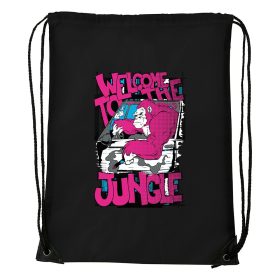 Welcome to the jungle - Sport táska fekete