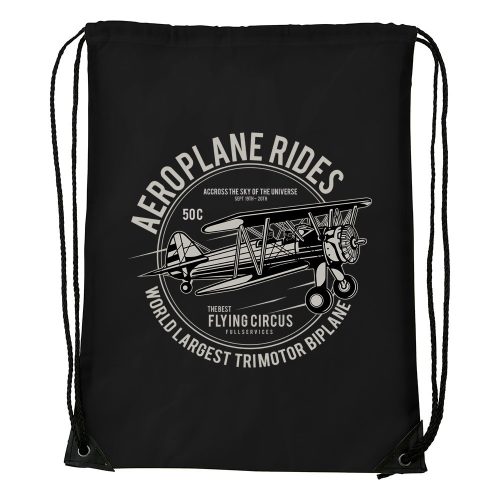 Aeroplane rides - Sport táska fekete