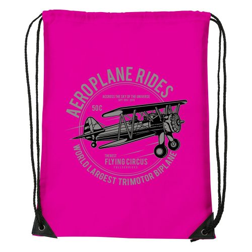 Aeroplane rides - Sport táska magenta