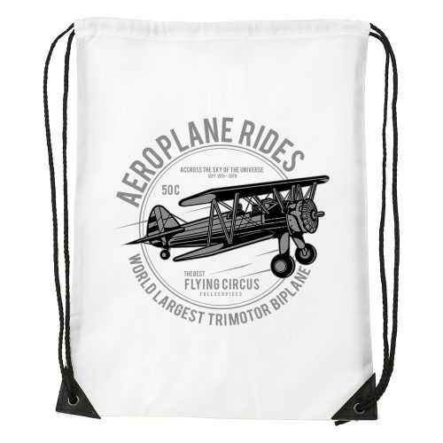 Aeroplane rides - Sport táska fehér