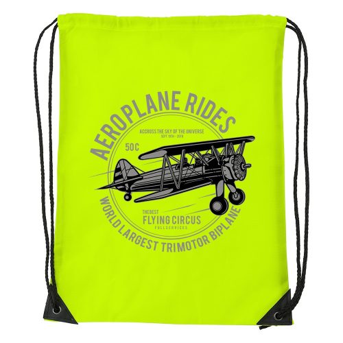 Aeroplane rides - Sport táska sárga
