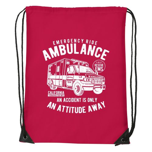 Ambulance - Sport táska piros