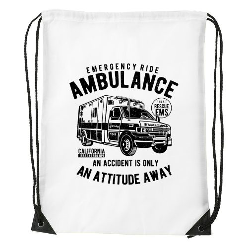 Ambulance - Sport táska fehér