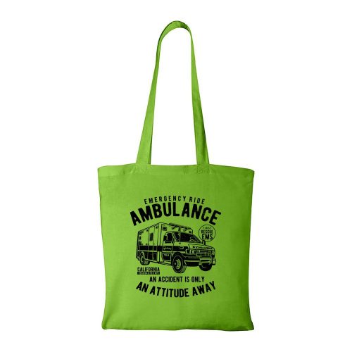 Ambulance - Bevásárló táska zöld
