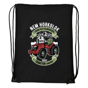 Nem horkolok - Sport táska fekete