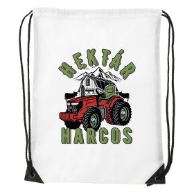 Hektár harcos - Sport táska fehér