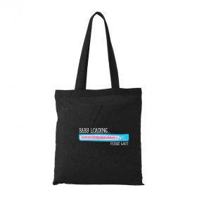 Baby loading - Bevásárló táska fekete v2