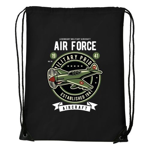Air force - Sport táska fekete