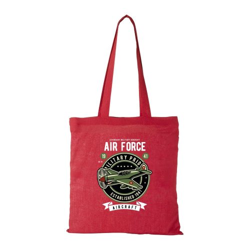 Air force - Bevásárló táska piros