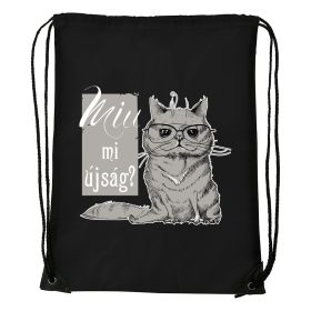 Miu mi újság - Sport táska fekete