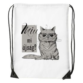 Miu mi újság - Sport táska fehér