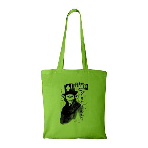 Majom - Bevásárló táska zöld