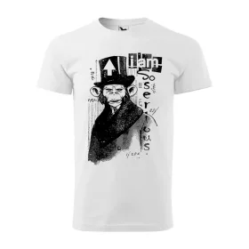 Póló Majom  mintával - Fehér