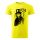 Póló Majom  mintával - Sárga XL méretben
