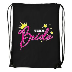 Team bride - Sport táska fekete v1