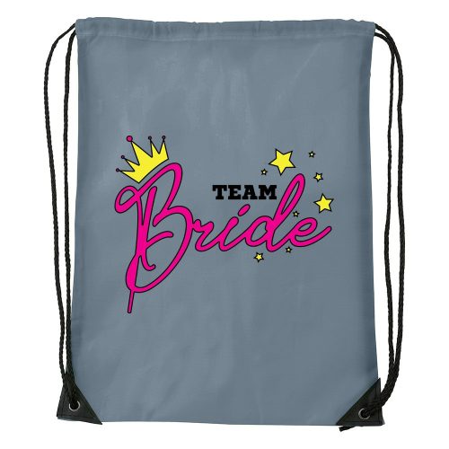 Team bride - Sport táska szürke