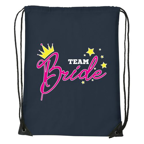 Team bride - Sport táska navy kék