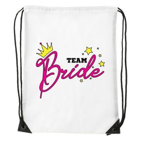 Team bride - Sport táska fehér v1