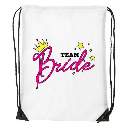 Team bride - Sport táska fehér