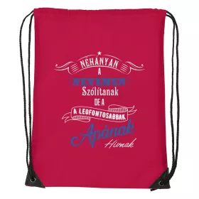 Néhányan a nevemen szólítanak - Sport táska piros v2