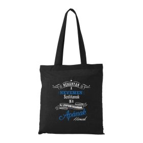   Néhányan a nevemen szólítanak - Bevásárló táska fekete v2